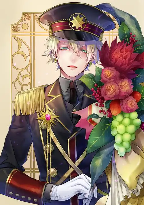 军服男子 绘师:白皙(p id=102812) 本作品id=71417540