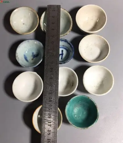 全品清至民国小酒杯一批