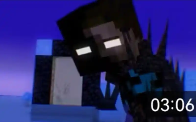 【4k】| minecraft动画 303 恐惧魔王 him