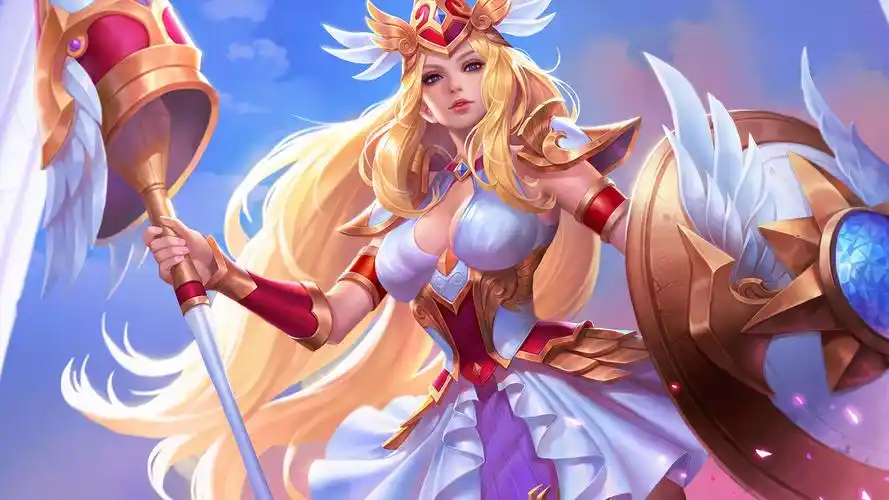 王者荣耀雅典娜皮肤高清桌面壁纸图片