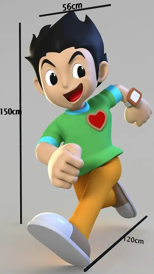 卡通角色三维模型视频制作片头动画卡通形象设计3d建模|三维|人物/生