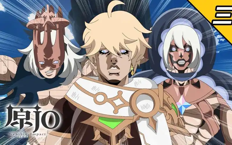 【原神×jojo】登天空岛,空月祝福,新月降临!(三)