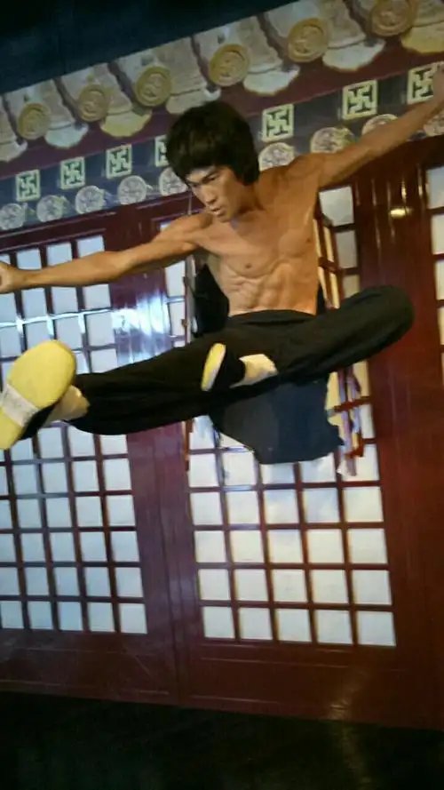 蜡像馆,我看见航天员杨利伟,齐天大圣孙悟空,演员鹿晗,功夫大师李小龙