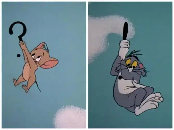 猫和老鼠情侣头像chuckjones版