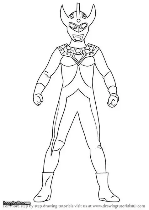 艾克斯奥特曼简笔画艾克斯奥特曼简笔画装甲