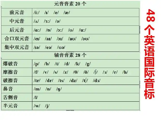 2018年最新国际音标学习--辅音ppt