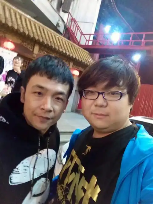 与明星合影  很久以前天天追星的日子之辽宁民间艺术团(三)周云鹏,长