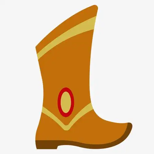 清朝清朝如懿传当官的靴子矢量免抠图