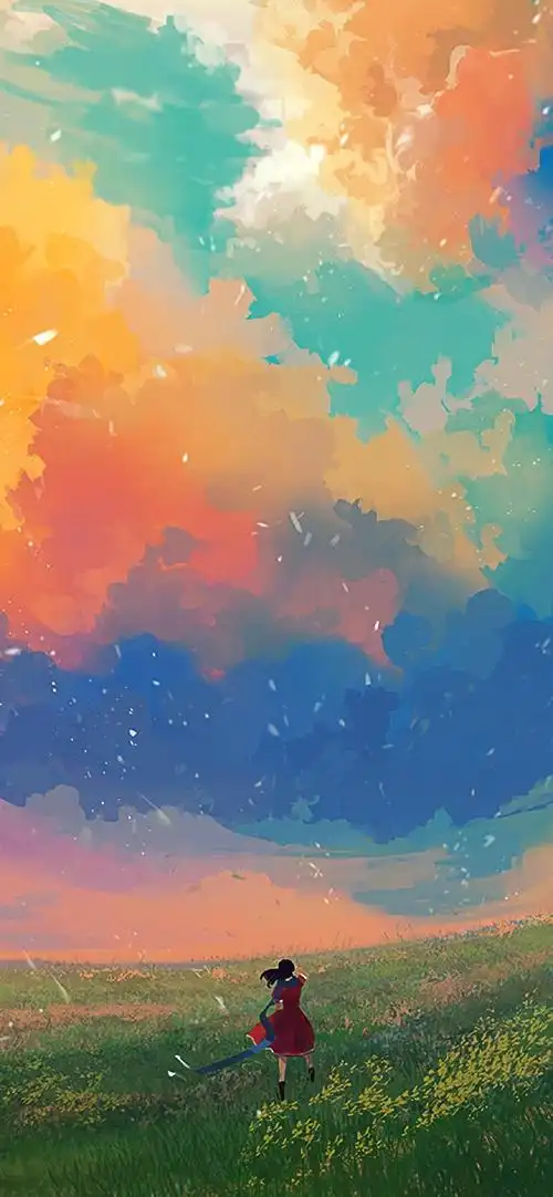 唯美浪漫手绘高清手机壁纸