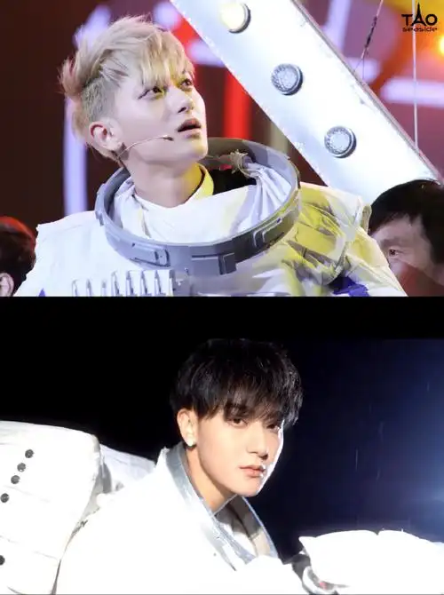 年前#一整个梦回10年前只有20岁的tao01爱死黄子韬宇航员造型了谁懂