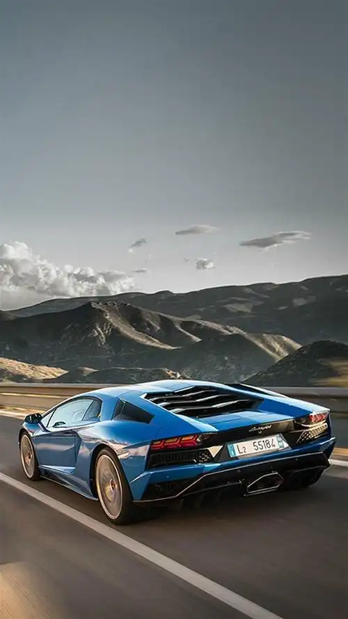 帅气兰博基尼跑车,高清图片,手机锁屏桌面-壁纸族