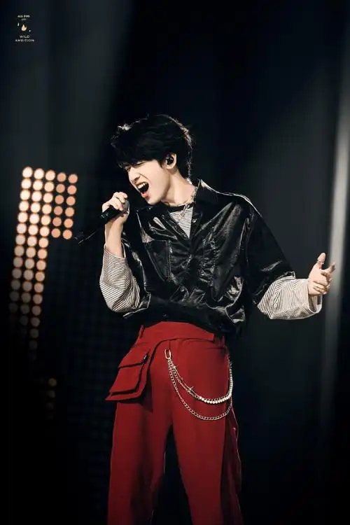 严浩翔尾号6208首秀舞台饭拍五官绝美帅到失语