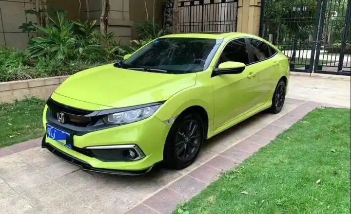 惠州二手思域 2019 款 220turbo cvt劲动版 国vi 绿色 - 小猪二手车