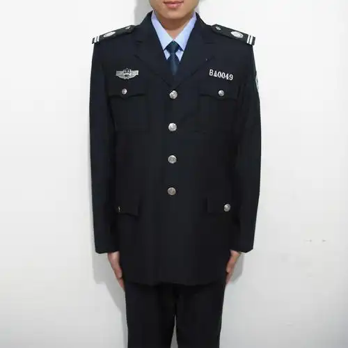 春秋冬季保安服春秋装夹克春秋常服执勤服套装酒店物业安保工作服