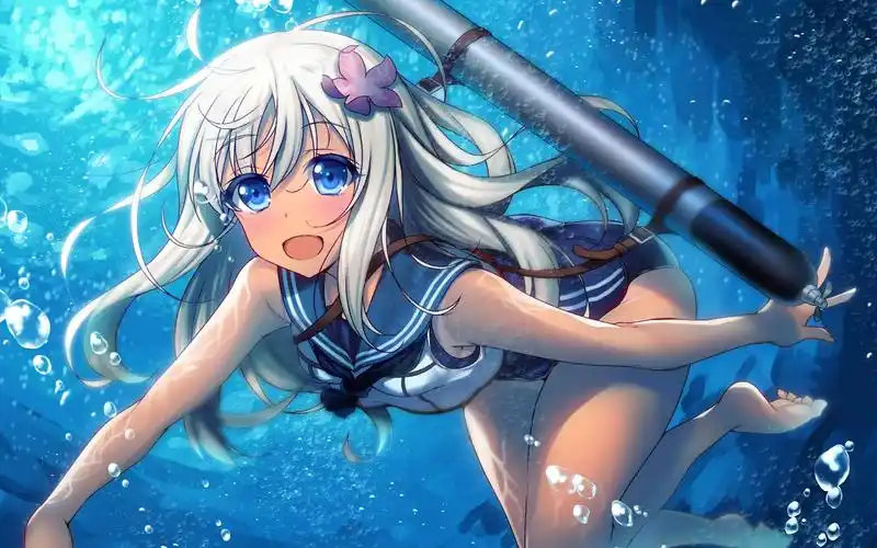 日站搜集-动漫美少女高清画集★【新浪微博:高清无水印iphone萌壁纸