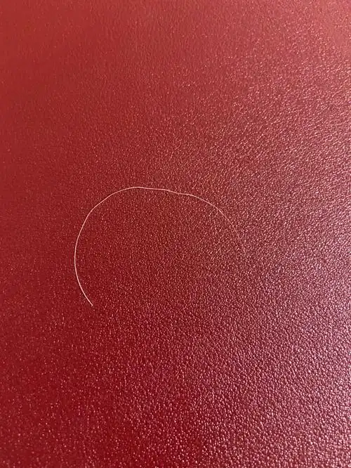 因为妈妈长了一根白头发哭了