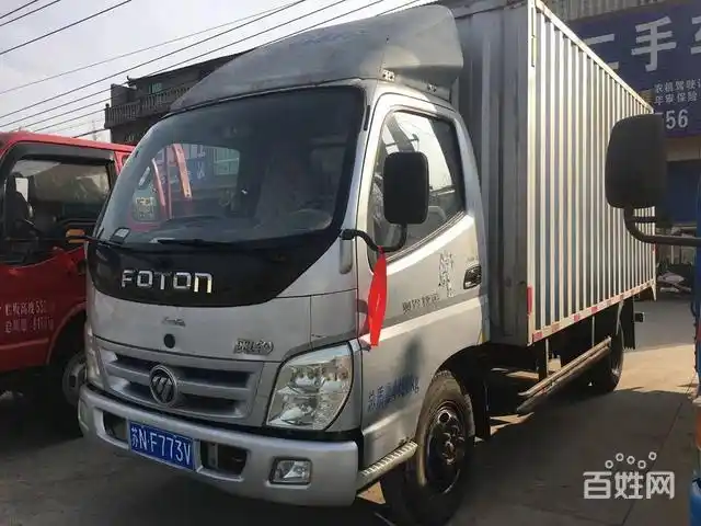 福田奥铃4.2米蓝牌厢式货车,方向助力手续齐全低价