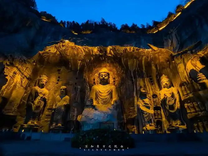 摄影洛阳龙门石窟石刻艺术的巅峰