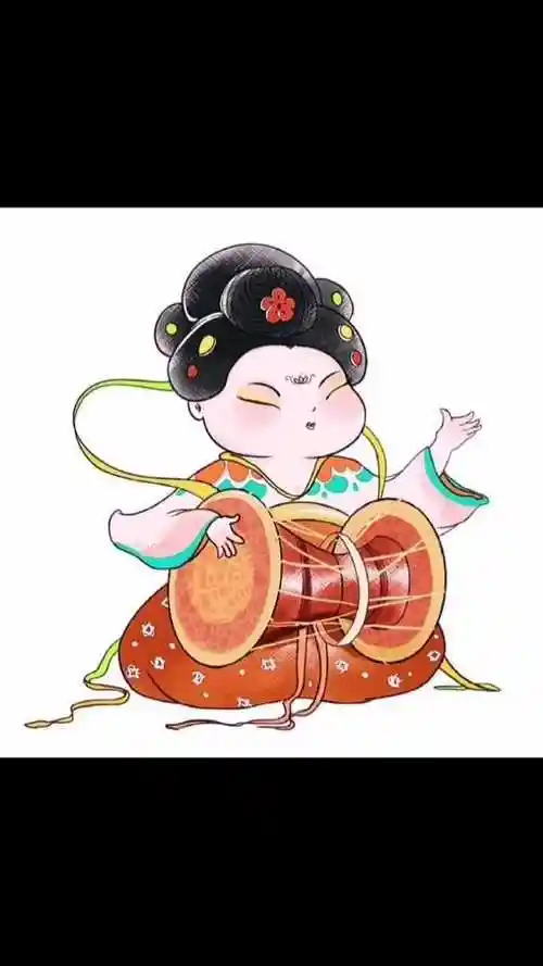 好可爱的唐宫仕女图分享一下