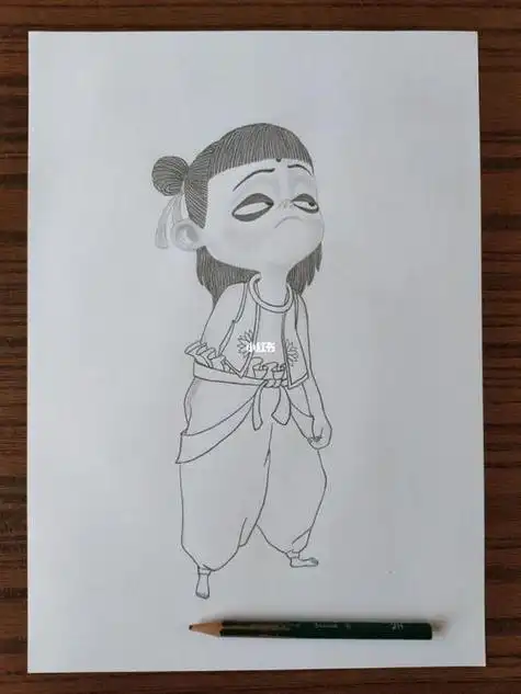 哪吒怎么画简笔画 哪吒怎么画简笔画(全身)