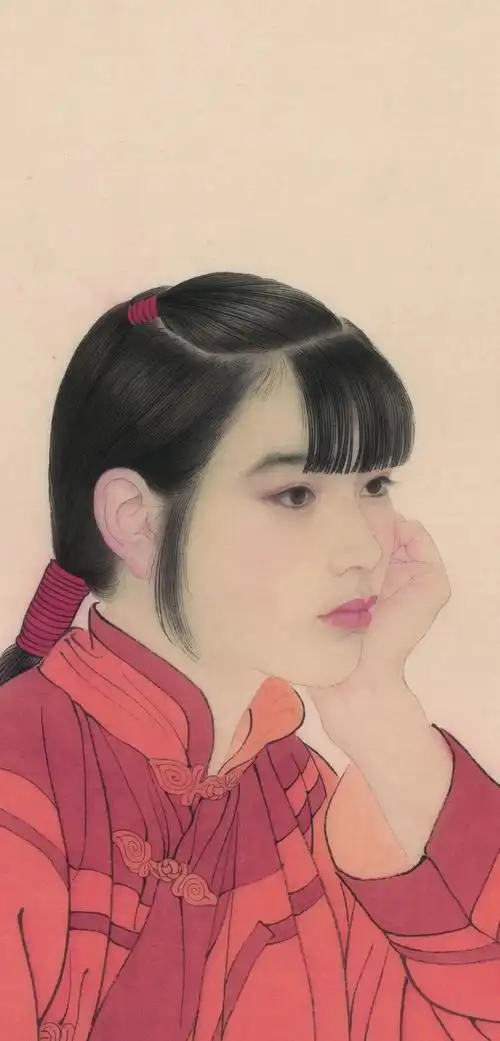 工笔人物大家——何家英 人物高清图