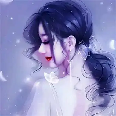 可爱古风卡通女生头像高清唯美时尚卡通女头图片