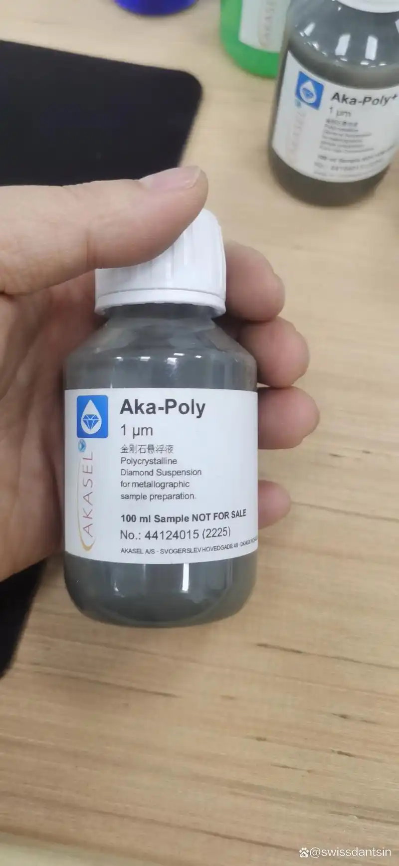 akasel金相diadouble-mono金刚石悬浮液抛光剂金属研磨抛光液