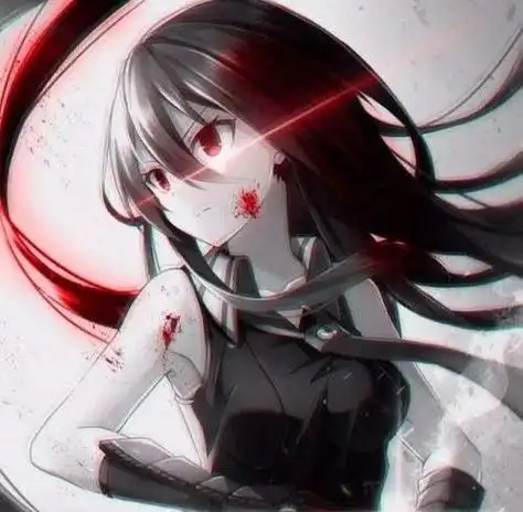 女生高清动漫ins头像高冷系黑暗系丧系酷的霸气超拽冷酷图片