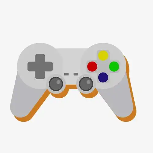 卡通游戏手柄矢量图