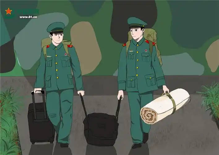 漫画|地方青年→武警战士,这些"00后"新兵"毕业啦"_中国军情_军事