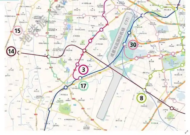 成都东进的"第三条"地铁线曝光