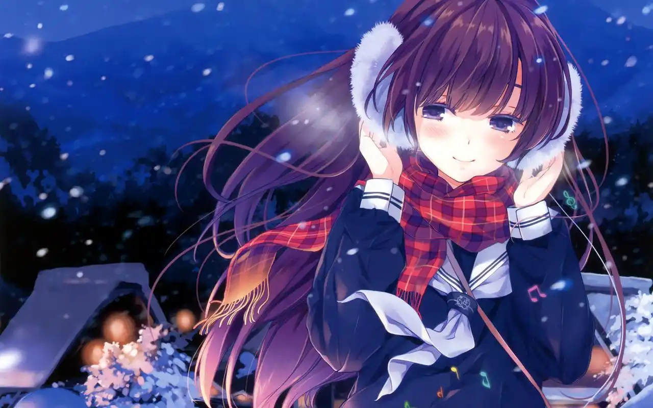 卡通少女美女动漫高清桌面壁纸