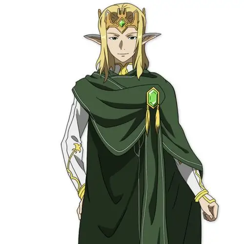 刀剑神域黑衣剑士变态样的反派奥伯龙