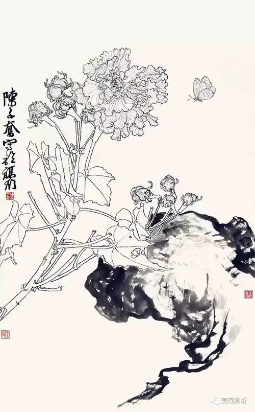 白描大师——陈子奋_国画赏析_零二七艺考