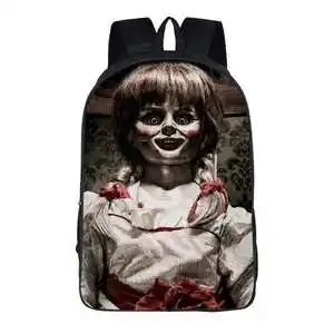 2020新款terror恐怖系列双肩背包创意涤纶舒适小学生书包一件代发