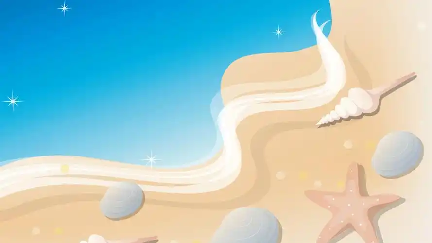 清新夏日插画美图电脑桌面壁纸(二)_卡通动漫_壁纸下载_美桌网