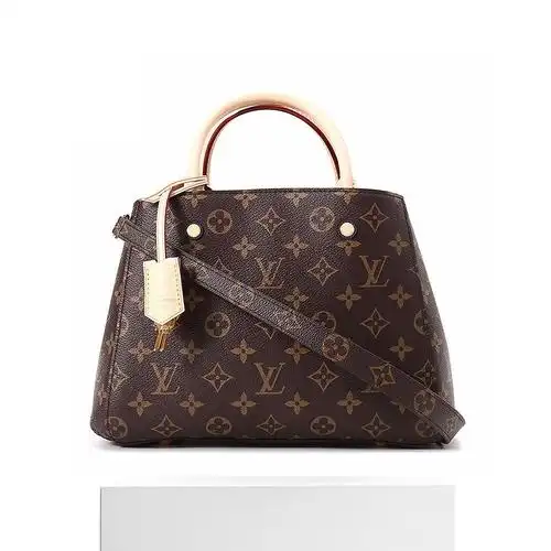 香港直发louisvuitton路易威登经典款女士棕色单肩手提包m41056