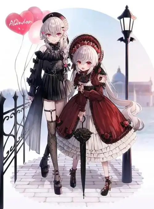 二次元动漫闺蜜壁纸