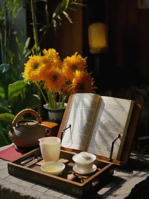 读书喝茶世界之大我有这一方茶桌就够了