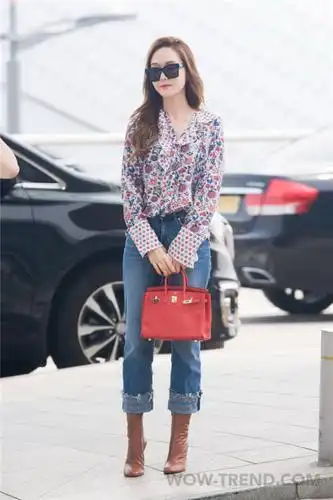 韩国明星 郑秀妍 2016年时尚街拍图集