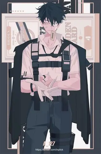 帅气的动漫男生插画壁纸,颜值满分的二次元小哥哥