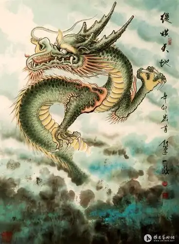 龙系列132_2010年作品_刘一骏作品展_刘一骏在线作品_刘一骏官方网站