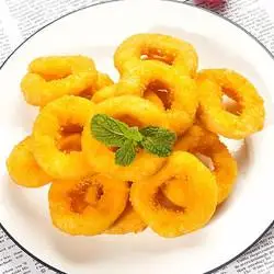 惠发食品鸡肉洋葱圈400g鸡肉圈冷冻鸡胸肉冷冻半成品烧烤食材休闲零食