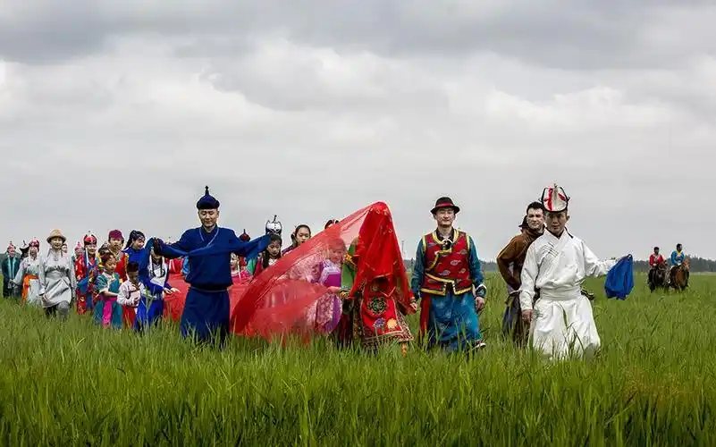 草原蒙古族婚礼