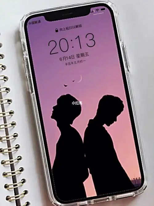 哥哥弟弟这张剪影用来做锁屏壁纸太绝了,一整个爱住 #博君一肖  #博肖