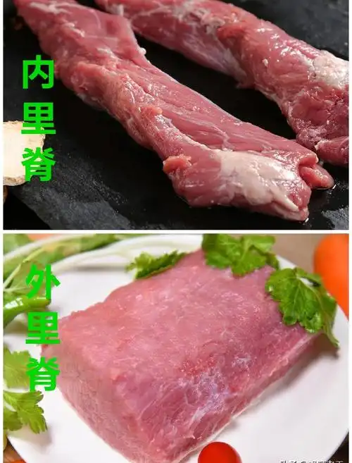 其实,猪里脊分内外,位置在猪脊骨的两侧.