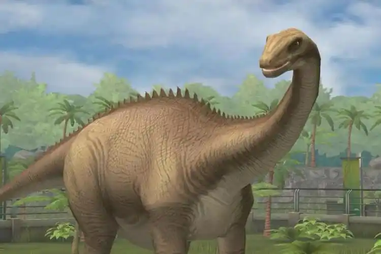 "一说到长脖子恐龙,你会想到谁?""梁龙!梁龙不仅脖子长,尾巴也很长呢!