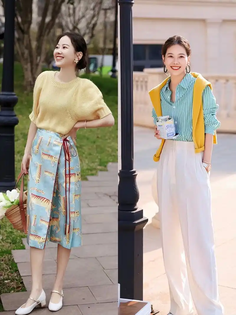 30,40岁的女人,别只穿一身黑!学会穿搭配色技巧才时尚减龄