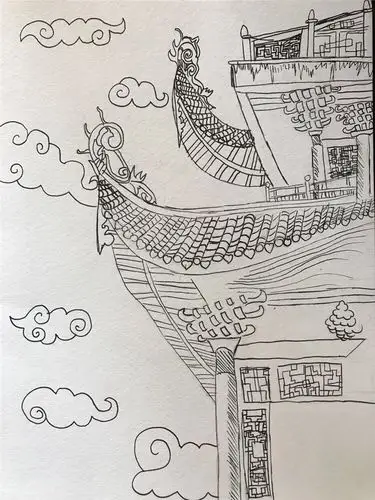 dong参赛作品《印象福州——古建筑》 -书画作品 - 印象福州