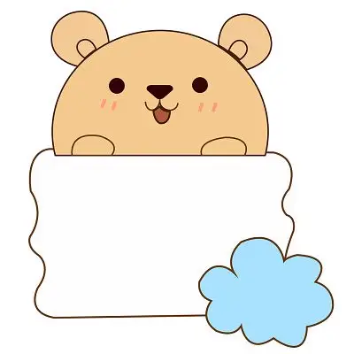 手绘边框手账边框手帐边框可爱卡通手绘小清新简单边框